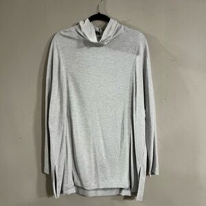 J. Jill Light Gray Turtleneck Sweater